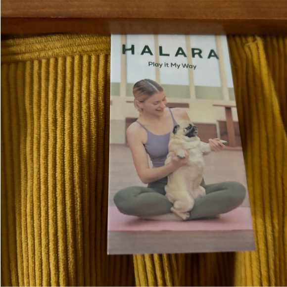 Halara Wide Leg Corduroy Pants XL - Picture 3 of 3